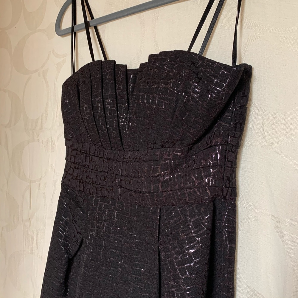 Strapless Black Max and Cleo Dress